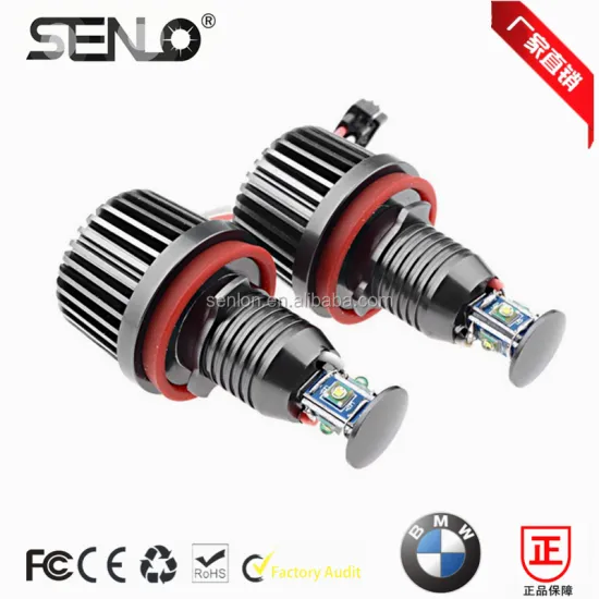 Canbus E92 LED Angel Eyes Marker Headlight Kit 40W 12V DRL1200LM for BMW E60 E70 E71 E82 E90 E92 X5 X6 Z4 128 135 328 335