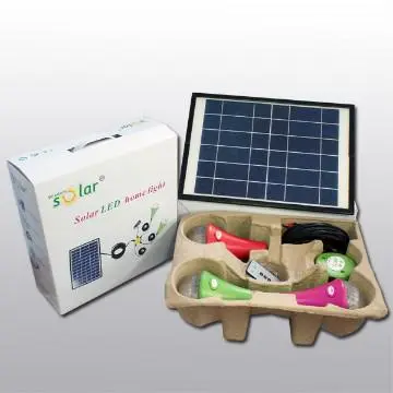 portable solar home light for indoor use
