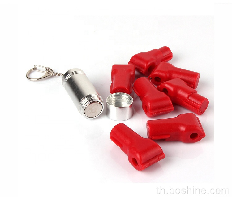 แท็กแท็กการแสดงความปลอดภัยของการล็อคตะขอหมุดแม่เหล็ก