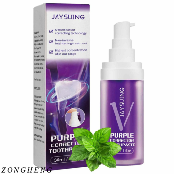 V34 Whitening Mousse dentifrice pour avoir enlevé des taches profondes