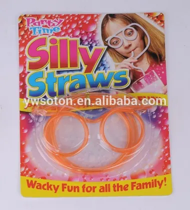 Glasses Party Straw/Silly Straw/Kids funny straw