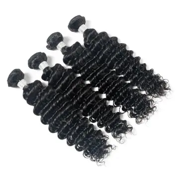 Two Tone Straightening Wet And Wavy Deep Wave Can Be Bleach Brazilian Hair Bundles
