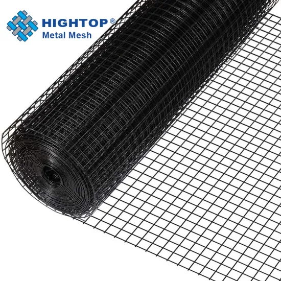 3X3 Black PVC Coated Galvanized Welded Wire Mesh for Building Construction