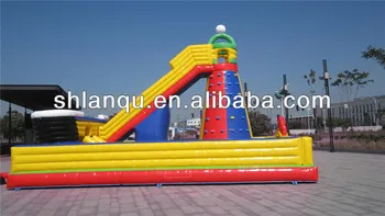 Customized exciting outdoor inflatable climbing sports