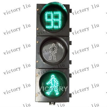 Pedestrian road signal light, walk signal light