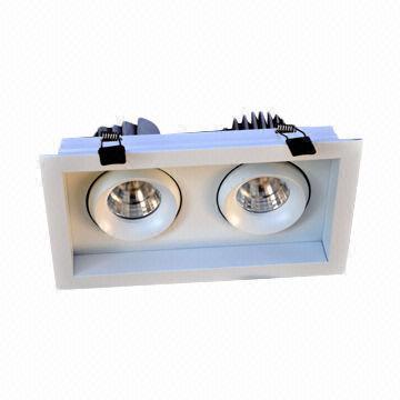 20W LED Grid Light, COB LED Chip, Imported from America, Color is More Uniform and Bright