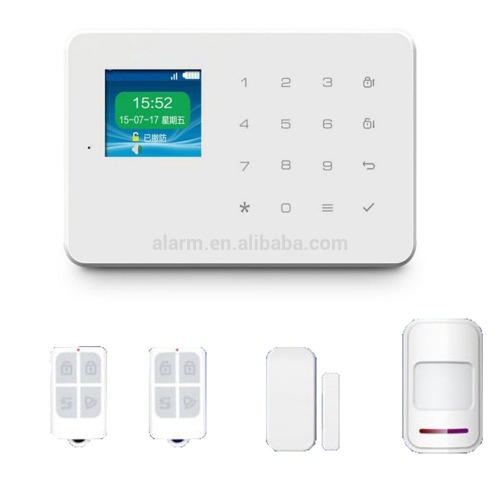 New!! mobile call gsm alarm system wireless wired g18