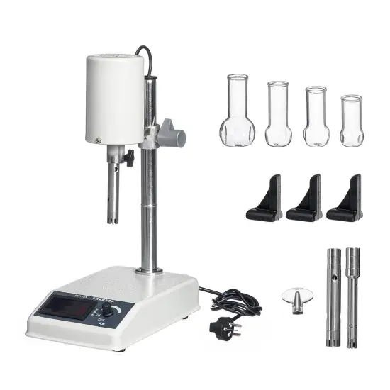 220V Adjustable High Speed Homogenizer Processor Disperser Dispersion Laboratory Mixer Paint Ink Dispersion Machine Tools 185W