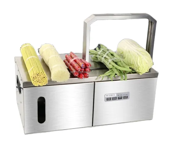 Automatic Rope Tape Induction Banding Machine for Food and Vegetables for Sale