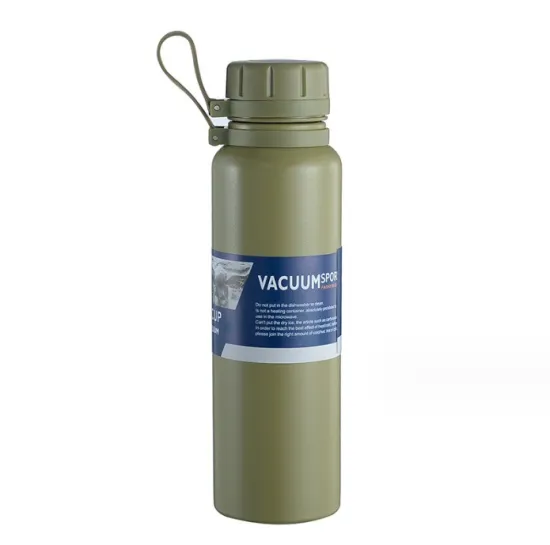 Stainless Steel Outdoor Water Bottle with Large Capacity, Tea Strainer, and Sublimation Design: Portable Sports Kettle