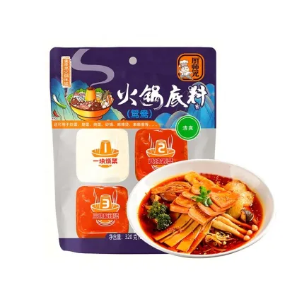 Tianchu Mandarin Duck Hot Pot Base - 320g Spicy Instant Hot Pot Seasoning