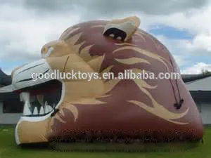 2016 giant inflatable lion/inflatable human cartoon for sale,inflatable king lion cartoon