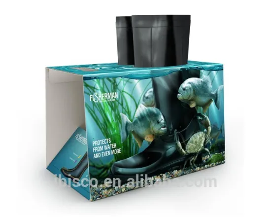 Plastic Shoe Take Away Corrugated Cardboard Box