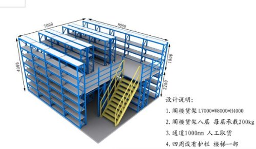 Rak pallet industial tugas berat dan rak