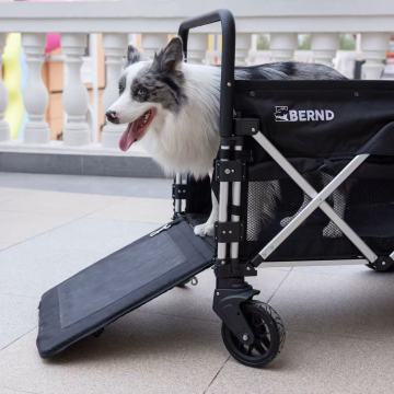 Extra Large Dog Stroller with Drop Down Ramp