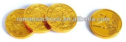 Gold Chocolate Coin