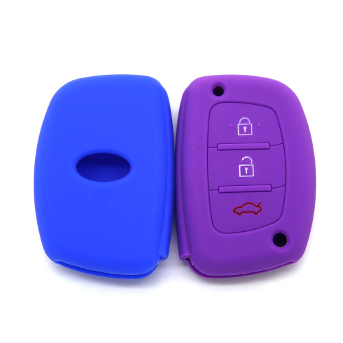 Colorful Silicone key covers for Hyundai car