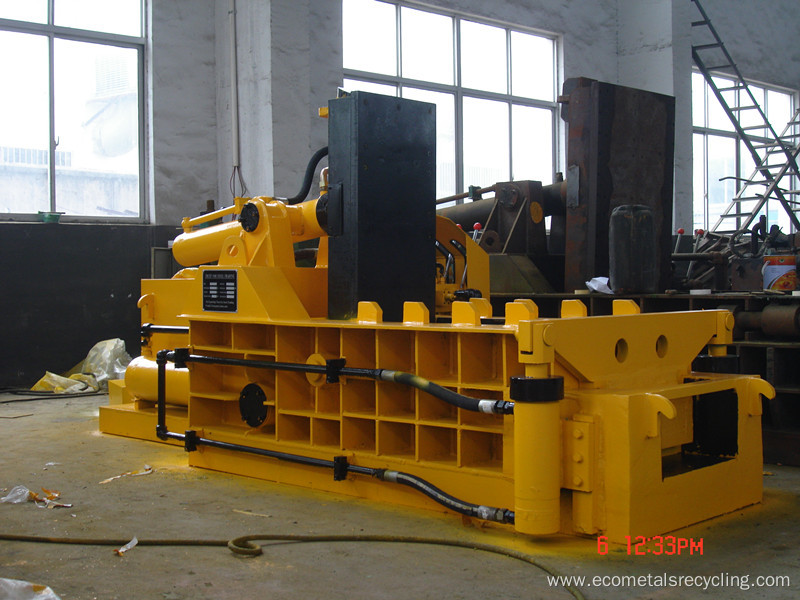 Waste Scrap Light Metal Copper Wire Baling Press