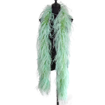 Fluffy Ostrich Feather Cape, Boa Garment Accessories & Feather Fabric Boas