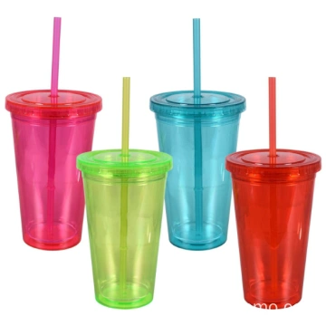 Buy Wholesale China Plastic Straw Cup Factory Wholesale Summer Fashion  Trend Cute Water Tumbler & Plastic Straw Cup at USD 2.97