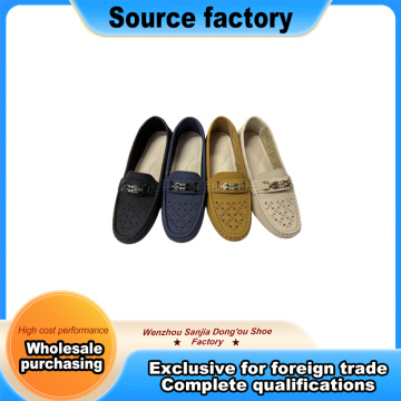 Deri Düğmeli Premium Loafer Ayakkabı