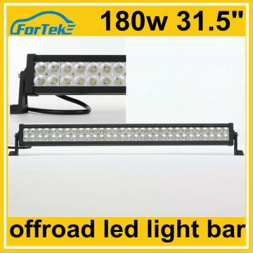 31.5 inch flood beam offroad dual rows led bar lights china 180W IP67