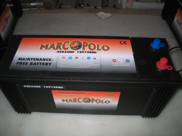 Bateri Kereta 12V 120Ah MF DIN