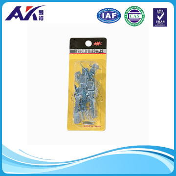 Zinc Plated Sawtooth Hanger with Nails 10PCS of 1-5/8"