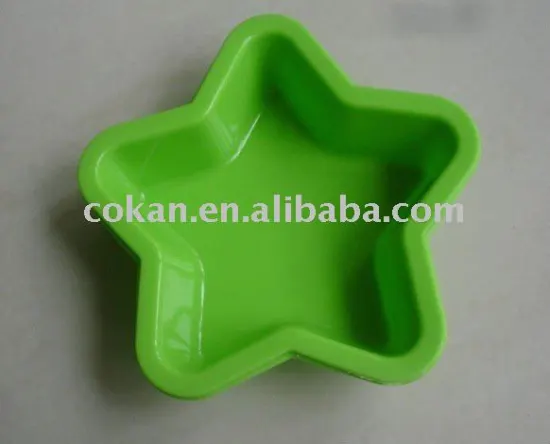 Star shape silicone cake mold,silicone baking mold CK-C072E