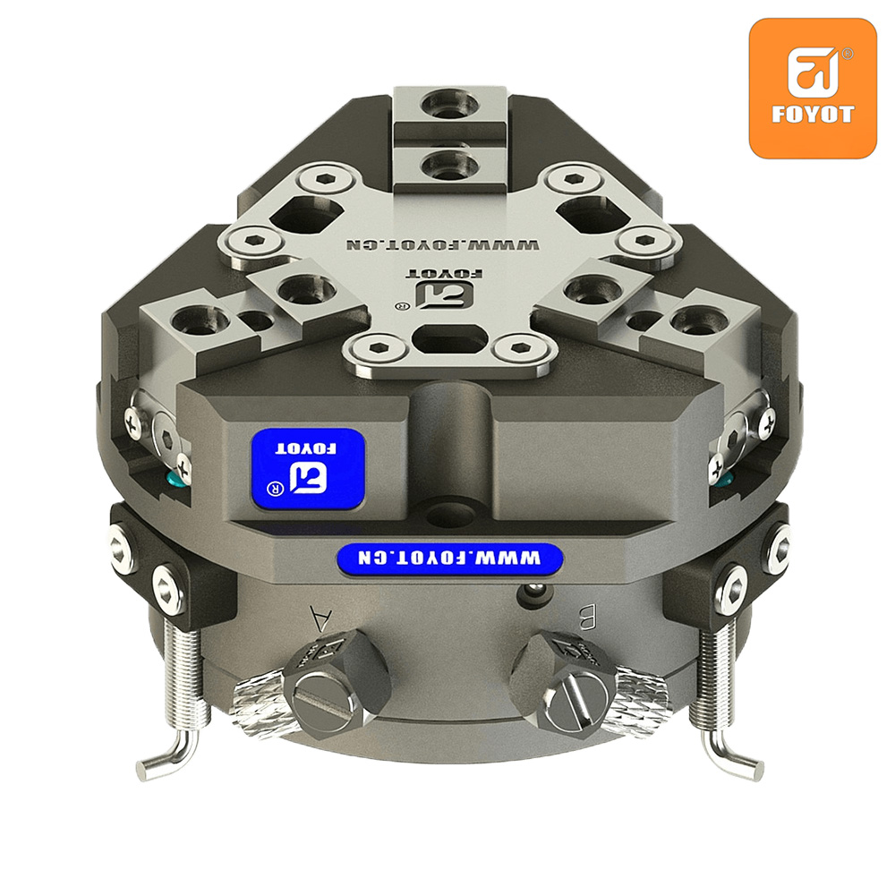 Высокоточное пневматическое параллельное зажимное устройство