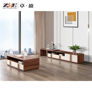 Wooden TV Stand with Console Table for Modern Home Furniture Living Room Sets
