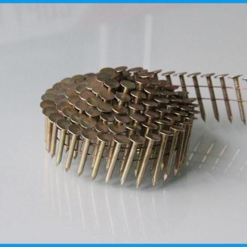 Ring Shank Coil Nails Coil Nails with Clout Nails Manufactory