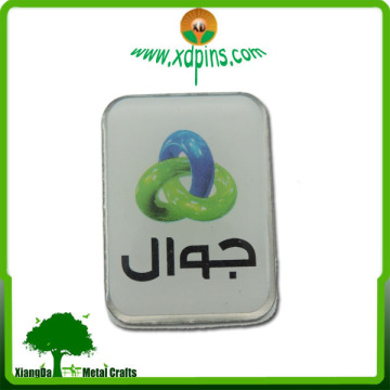 2014 high quality metal magnetic badge