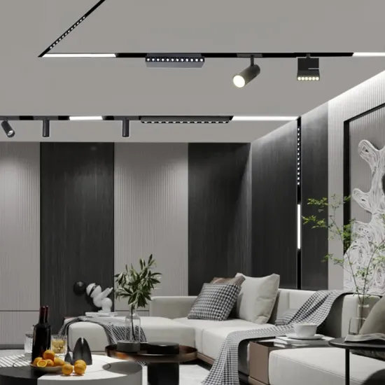 Modern 48V Magnetic Track Lighting for Home, Office, and Commercial Spaces