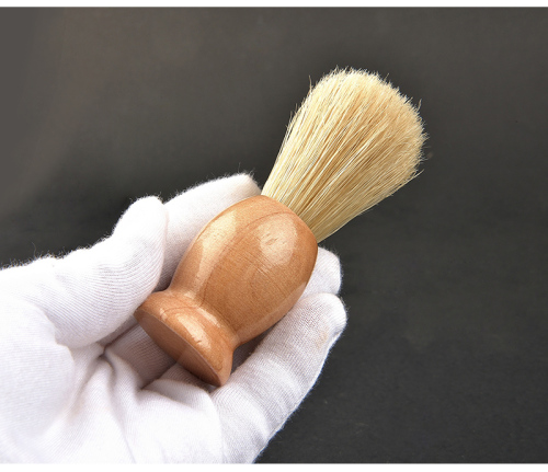 men's shaving brush and soap set stocks