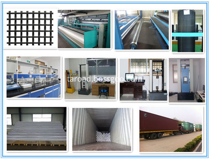 Glass Fiber Geogrid with CE certificate