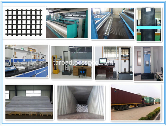 Self-Adhesive Glass Fiber Geogrid