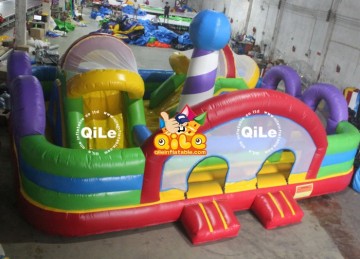 giant beautiful inflatable funland for sale from QILE