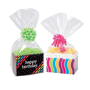 Clear Plastic Bags for Biscuits and Snacks - Baking, Gift Packaging, and Food Storage