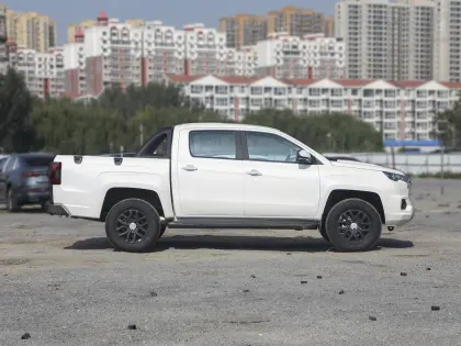 Top Selling Dongfeng 4x4 Rich Double Cabin Pickup Truck: Gasoline Model