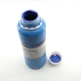 Blue epoxy floor paint
