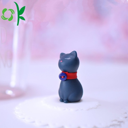 Accessoires de café en silicone en forme de chat, couvercles de tasses Dink