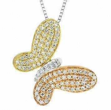 2014 New Arrival Butterfly Necklace (FQ-1228)