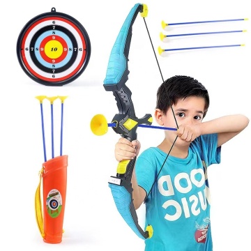 Kids' Riser Recurve Bow Archery Set for Right and Left-Handed Shooters