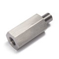 Seitenloch 1/8NPT und M12 * 1.5 Öldruckadapter