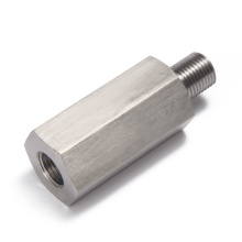 حفرة جانبية 1 / 8NPT و M12 * 1.5 محول ضغط الزيت