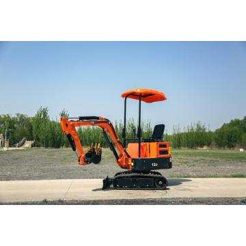 mini small digger1 ton prices with thumb bucket