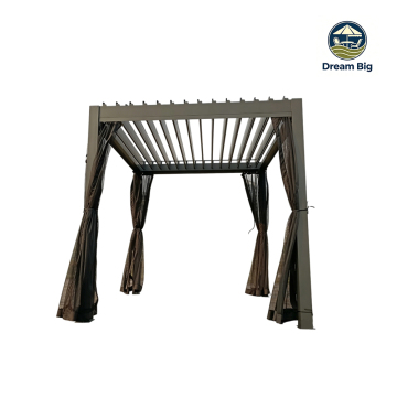 net screened patio pergola