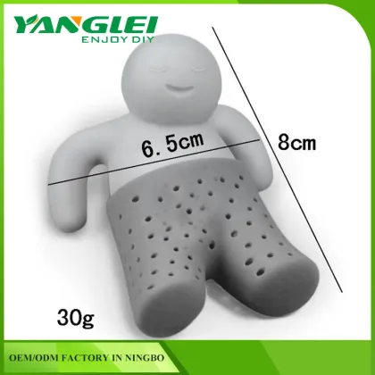Mr. Tea Strainer Infuser Tea Leaf Herbal Spice Strainer Coffee