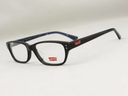 Lady's / Men's Plastic Levis Eyeglass Frames Levis Ls96032 54-16-145 C02 Blk-a